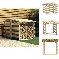Vidaxl - Rosenbögen, Gitter & Pergolen - Living Pergolen mit Dach 2 Stk. 100x90x100 cm Kiefernholz Imprägniert - Braun von VIDAXL
