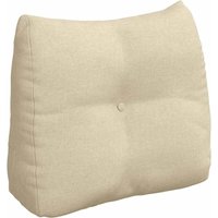 Rücken Kissen Creme 60 x 24 x 50 cm Stoff vidaXL Rücken Kissen Creme 60 x 24 x 50 cm Stoff vidaXL von VIDAXL