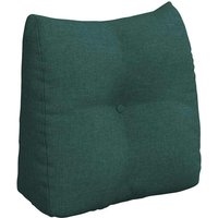 Rücken Kissen Dunkelgrün 45 x 24 x 50 cm Stoff vidaXL Rücken Kissen Dunkelgrün 45 x 24 x 50 cm Stoff vidaXL von VIDAXL