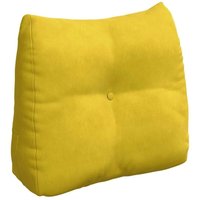 Rücken Kissen Gelb 60 x 24 x 50 cm Samt vidaXL Rücken Kissen Gelb 60 x 24 x 50 cm Samt vidaXL von VIDAXL