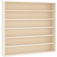 Vidaxl - Sammlervitrine aus Holz mit 6 Regalen 60x8,5x55 cm von VIDAXL