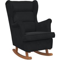 Schaukelstuhl 71 x 92 x 100 cm 100% Polyester Sperrholz Vidaxl von VIDAXL