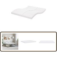 Schaumstoffmatratze Weiß 160x200 cm 7-Zonen Härtegrad 20 ild - Schaumstoffmatratze - Matratze - Doppelbettmatratze - 7-Zonen-Matratze - Weichmatratze Schaumstoffmatratze Weiß 160x200 cm 7-Zonen Härtegrad 20 ild - Schaumstoffmatratze - Matratze - Doppelbettmatratze - 7-Zonen-Matratze - Weichmatratze von VIDAXL