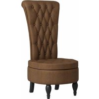 Schlafsessel Braun 56,5 x 70 x 110 cm Kunstwildleder vidaXL Schlafsessel Braun 56,5 x 70 x 110 cm Kunstwildleder vidaXL von VIDAXL