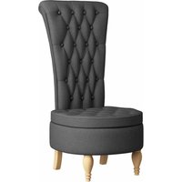 Schlafsessel Dunkelgrau 56,5 x 70 x 110 cm Stoff vidaXL Schlafsessel Dunkelgrau 56,5 x 70 x 110 cm Stoff vidaXL von VIDAXL