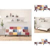 Schlafsofa 2-Sitzer Stoff - Sofabett - Schlafsofa - Gästebett - Wohnzimmersofa - Couchtisch von VIDAXL