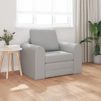 Schlafsofa 2-in-1 Wolkengrau 98x71x83 cm Stoff Vidaxl 616305 Schlafsofa 2-in-1 Wolkengrau 98x71x83 cm Stoff Vidaxl 616305 von VIDAXL