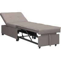 Schlafsofa 3-in-1 in Taupe Vidaxl Schlafsofa 3-in-1 in Taupe Vidaxl von VIDAXL