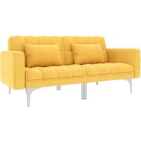 Schlafsofa Gelb Stoff vidaXL von VIDAXL