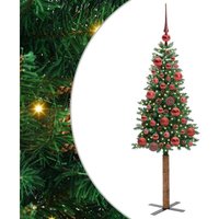 Schlanker Weihnachtsbaum mit 150 LEDs mit Ständer Grün 150 cm vidaXL Schlanker Weihnachtsbaum mit 150 LEDs mit Ständer Grün 150 cm vidaXL von VIDAXL