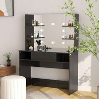 Schminktisch mit LED-Beleuchtung 100x40x135 cm mdf - Vidaxl von VIDAXL