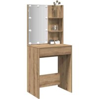 Schminktisch mit LED-Leuchten Artisan-Eiche 60x40x140 cm Vidaxl Schminktisch mit LED-Leuchten Artisan-Eiche 60x40x140 cm Vidaxl von VIDAXL
