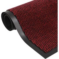 Vidaxl - Schmutzfangmatte Rechteckig Getuftet 40x60 cm Rot 539194 von VIDAXL