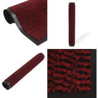 Schmutzfangmatte Rechteckig Getuftet 80x120 cm Rot - Schmutzfangmatte - Eingangsmatte - Türmatte - Fußmatte - PVC Matten - Home & Living Schmutzfangmatte Rechteckig Getuftet 80x120 cm Rot - Schmutzfangmatte - Eingangsmatte - Türmatte - Fußmatte - PVC Matten - Home & Living von VIDAXL