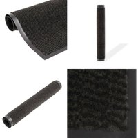 Schmutzfangmatte Rechteckig Getuftet 90x150 cm Schwarz - Schmutzfangmatte - Eingangsmatte - Türmatte - Treppenmatte - Polypropylenmatte - Home & Schmutzfangmatte Rechteckig Getuftet 90x150 cm Schwarz - Schmutzfangmatte - Eingangsmatte - Türmatte - Treppenmatte - Polypropylenmatte - Home & von VIDAXL
