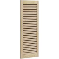 Schranktür mit Tür Braun 110 x 39.5 x 2.1 cm Massivholz Kiefer vidaXL Schranktür mit Tür Braun 110 x 39.5 x 2.1 cm Massivholz Kiefer vidaXL von VIDAXL