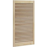 Schranktür mit Tür Braun 110 x 59.5 x 2.1 cm Massivholz Kiefer vidaXL Schranktür mit Tür Braun 110 x 59.5 x 2.1 cm Massivholz Kiefer vidaXL von VIDAXL