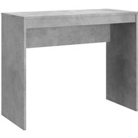 Bonnevie - Computertisch,Schreibtisch Betongrau 90x40x72 cm Holzwerkstoff vidaXL von BONNEVIE