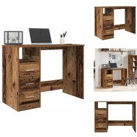 Schreibtisch Altholz-Optik 102x76x50 cm Holzwerkstoff - Schreibtisch - Schreibtische - Bürotisch - Computertisch Schreibtisch Altholz-Optik 102x76x50 cm Holzwerkstoff - Schreibtisch - Schreibtische - Bürotisch - Computertisch von VIDAXL