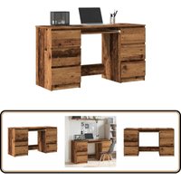 Schreibtisch Altholz-Optik 140x50x77 cm Holzwerkstoff - Vidaxl Schreibtisch Altholz-Optik 140x50x77 cm Holzwerkstoff - Vidaxl von VIDAXL