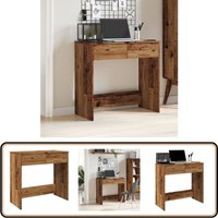 Schreibtisch Altholz-Optik 80x40x75 cm Holzwerkstoff - Vidaxl Schreibtisch Altholz-Optik 80x40x75 cm Holzwerkstoff - Vidaxl von VIDAXL