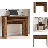 Vidaxl - Schreibtisch Altholz-Optik 90x50x74 cm Holzwerkstoff - Schreibtisch - Schreibtische - Bürotisch - Arbeitstisch von VIDAXL