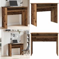 Schreibtisch Altholz-Optik 90x50x74 cm Holzwerkstoff - Vidaxl Schreibtisch Altholz-Optik 90x50x74 cm Holzwerkstoff - Vidaxl von VIDAXL