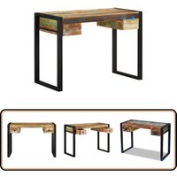 Schreibtisch Altholz - Vintage Schreibtisch - Holz Schreibtisch - Recyclingmöbel - Schreibtisch Gebraucht - Industriel Style von VIDAXL