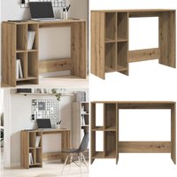 Vidaxl - Schreibtisch Artisan-Eiche 102,5x35x75 cm Holzwerkstoff von VIDAXL