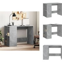 Vidaxl - Schreibtisch Betongrau 102x50x75 cm Holzwerkstoff - Schreibtisch - Home Office - Bürostuhl - Arbeitsplatz - Holzwerkstoffmöbel Vidaxl - Schreibtisch Betongrau 102x50x75 cm Holzwerkstoff - Schreibtisch - Home Office - Bürostuhl - Arbeitsplatz - Holzwerkstoffmöbel von VIDAXL