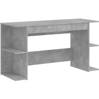 Schreibtisch Betongrau 140x50x75 cm Holzwerkstoff Vidaxl Schreibtisch Betongrau 140x50x75 cm Holzwerkstoff Vidaxl von VIDAXL
