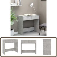 Schreibtisch Betongrau 80x40x75 cm Holzwerkstoff - Schreibtisch - Holzwerkstoff Schreibtisch - Moderner Schreibtisch - Grauer Schreibtisch Schreibtisch Betongrau 80x40x75 cm Holzwerkstoff - Schreibtisch - Holzwerkstoff Schreibtisch - Moderner Schreibtisch - Grauer Schreibtisch von VIDAXL