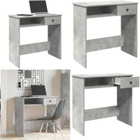 Schreibtisch Betongrau 80x40x75 cm Holzwerkstoff - Vidaxl von VIDAXL