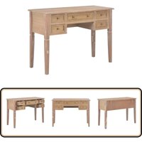 Schreibtisch Braun 109,5 x 45 x 77,5 cm Holz - Vidaxl Schreibtisch Braun 109,5 x 45 x 77,5 cm Holz - Vidaxl von VIDAXL