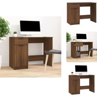 Schreibtisch Braun Eichen-Optik 100x50x75 cm Holzwerkstoff - Schreibtisch - Esszimmermöbel - Home Office - Holzwerkstoff - Eiche Optik Schreibtisch Braun Eichen-Optik 100x50x75 cm Holzwerkstoff - Schreibtisch - Esszimmermöbel - Home Office - Holzwerkstoff - Eiche Optik von VIDAXL