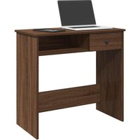 Vidaxl - Schreibtisch Braun Eichen-Optik 80x40x75 cm Holzwerkstoff von VIDAXL
