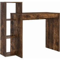 Vidaxl - Schreibtisch Räuchereiche 100 x 40 x 90 cm Holzwerkstoff von VIDAXL