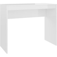 Bonnevie - Computertisch,Schreibtisch Hochglanz-Weiß 90x40x72 cm Holzwerkstoff vidaXL von BONNEVIE