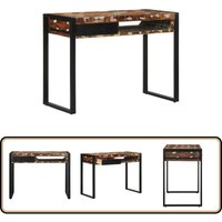 Schreibtisch Mehrfarbig 100x50x75 cm Massivholz Altholz - Vidaxl von VIDAXL