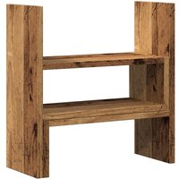 Schreibtisch-Organizer Verstellbar Altholz-Optik 40x17x41 cm vidaXL Schreibtisch-Organizer Verstellbar Altholz-Optik 40x17x41 cm vidaXL von VIDAXL