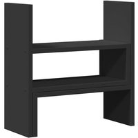 Schreibtisch-Organizer Verstellbar Schwarz 40x17x41 cm Vidaxl von VIDAXL