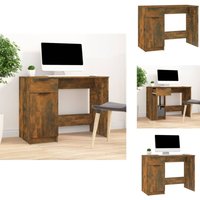 Schreibtisch Räuchereiche 100x50x75 cm Holzwerkstoff - Holz Schreibtisch - Schreibtisch Braun - Bürostuhl - Home Office - Arbeitsplatz Schreibtisch Räuchereiche 100x50x75 cm Holzwerkstoff - Holz Schreibtisch - Schreibtisch Braun - Bürostuhl - Home Office - Arbeitsplatz von VIDAXL