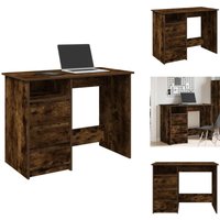Schreibtisch Räuchereiche 102x50x75 cm Holzwerkstoff - Schreibtisch - Schreibtische - Bürotisch - Computertisch Schreibtisch Räuchereiche 102x50x75 cm Holzwerkstoff - Schreibtisch - Schreibtische - Bürotisch - Computertisch von VIDAXL