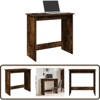 Schreibtisch Räuchereiche 80x40x75 cm Holzwerkstoff - Vidaxl von VIDAXL