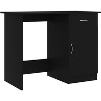 Vidaxl - Schreibtisch Schwarz 100x50x76 cm Holzwerkstoff Schwarz von BONNEVIE