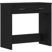 Vidaxl - Schreibtisch Schwarze Eiche 80 x 40 x 75 cm Holzwerkstoff von VIDAXL
