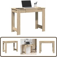 Schreibtisch Sonoma-Eiche 100x45x75 cm Holzwerkstoff - Vidaxl von VIDAXL