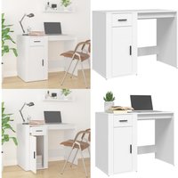 Schreibtisch Weiß 100x49x75 cm Holzwerkstoff - Bürotisch - Schreibtisch - Holzwerkstoff - Weißer Schreibtisch - Moderner Schreibtisch - Home & Living von VIDAXL