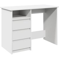 Schreibtisch Weiß 102x50x75 cm Holzwerkstoff Vidaxl von VIDAXL