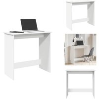Vidaxl - Schreibtisch Weiß 80×40×75 cm Holzwerkstoff - Schreibtisch - Schreibtische - Bürotisch - Computertisch von VIDAXL